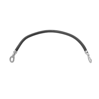 BATT WIRE #6 BLACK L=33cm