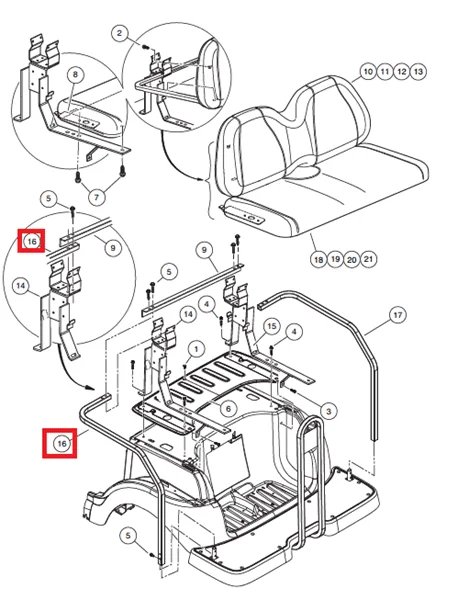 RESTRAINT-LH 4PASS HIP