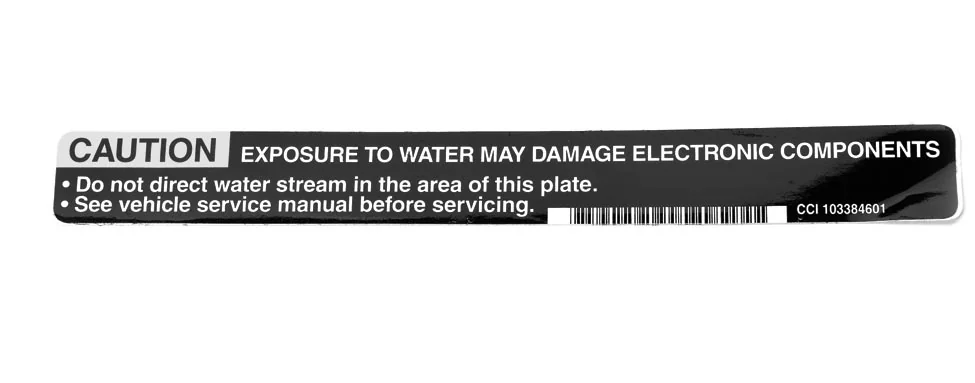 [103384601] DECAL-WATER EXPOSURE