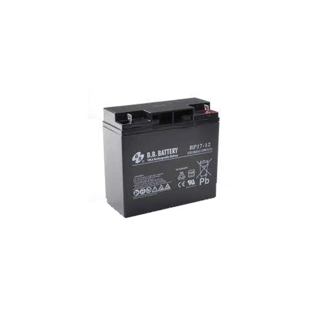 BATTERY, SLA, 12V 17AH