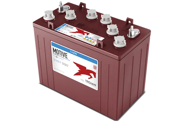 BATTERY, 12V TROJAN T1275 DRY