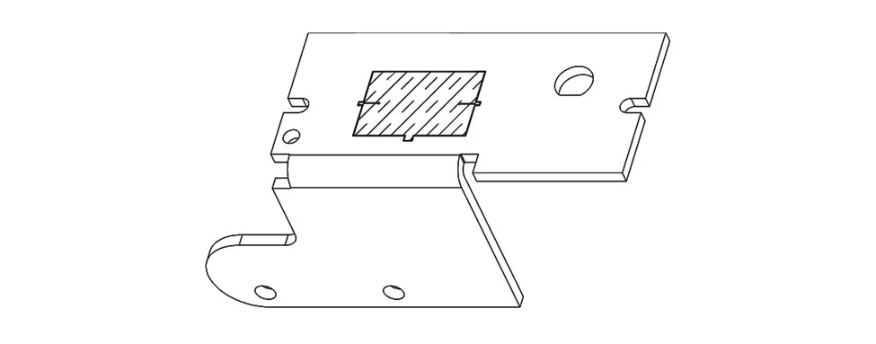 [102520001] HOUR METER/TOW SWITCH BKT