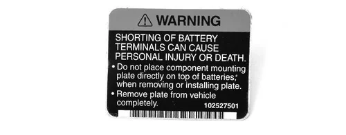[102527501] DECAL-COMPONENT MOUNTING PLATE