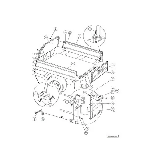 [102614401] ASM, TAILGATE
