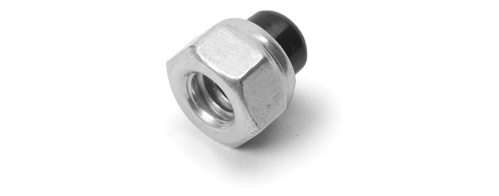 NUT - NYLON INSERT W/CAP