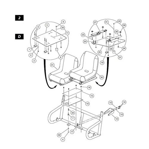 PAN, SEAT, DRIVER ASM
