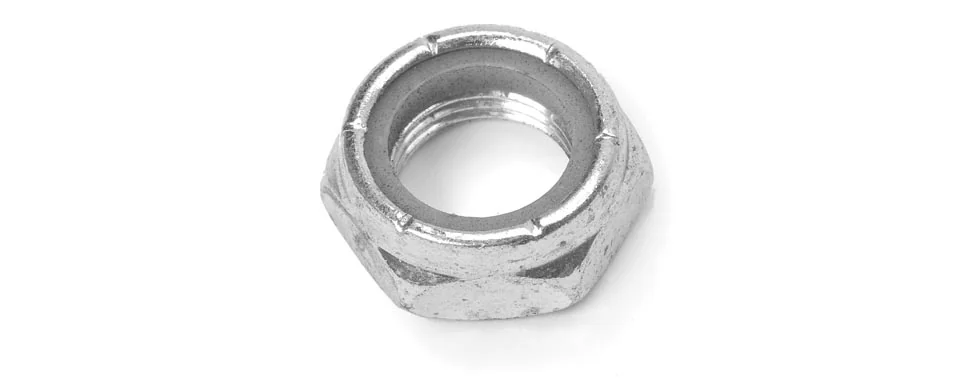 NUT, 5/8-18 NYLON INSERT JAM