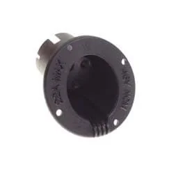 RECEPTACLE FOR MOLDED PLUG