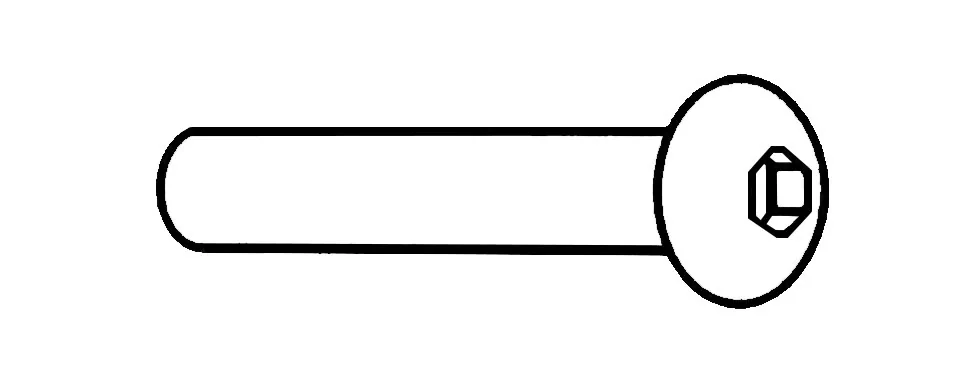 [105083701] BOLT, 10-24 X 1.25"", BUT HEAD