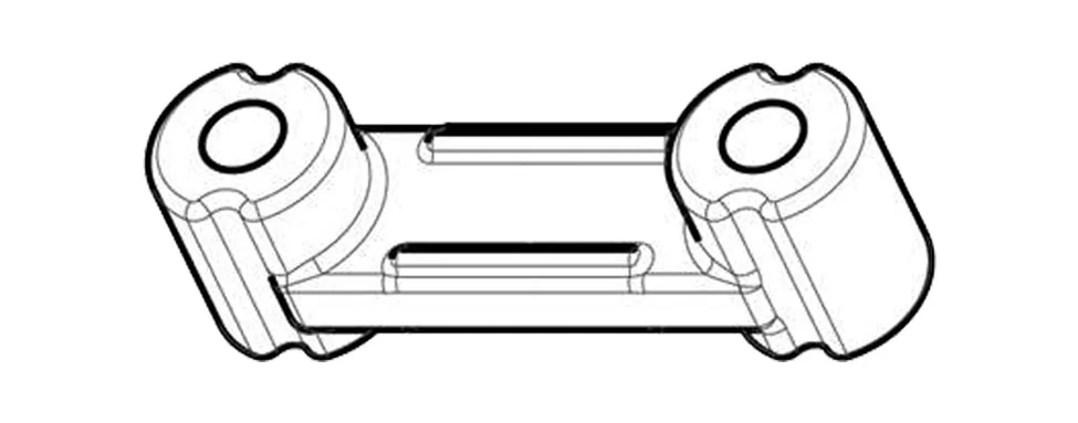 [105094101] PANEL REAR, METALLIC PLATINUM