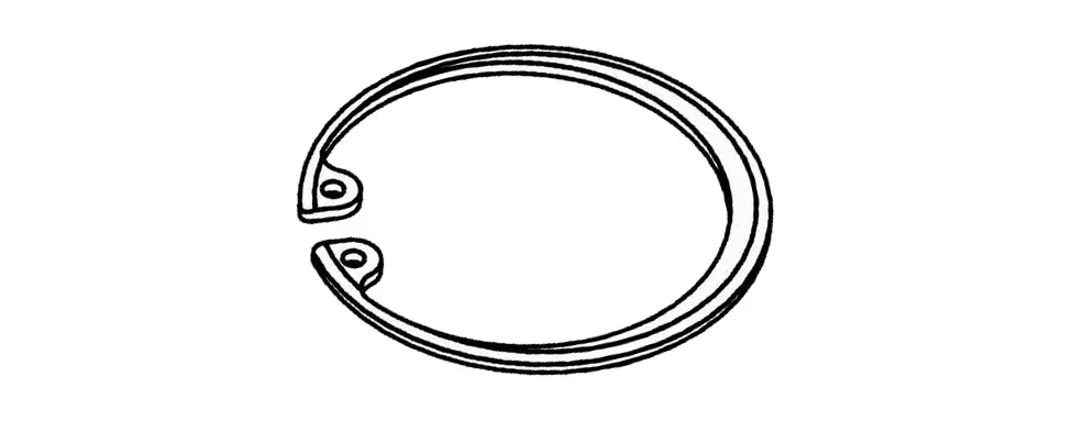[102838801] RETAINER, FRONT, S-G
