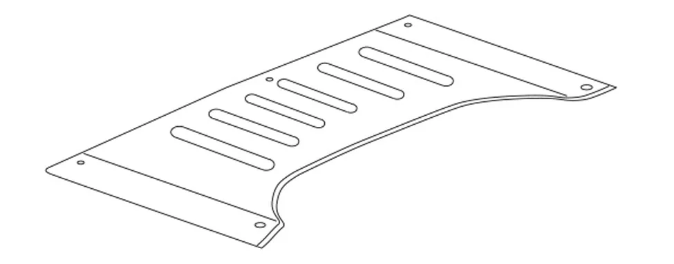 [102531501] COVER, 4-PASS NS1 UNDERBODY