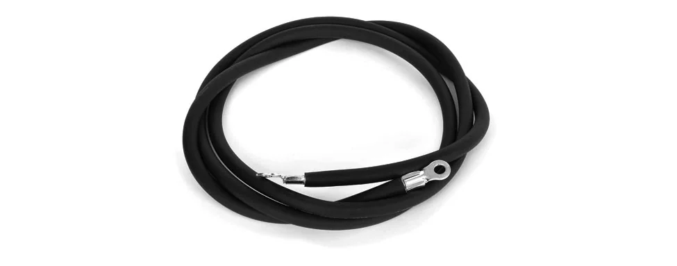 [102002804] WIRE ASSY, #4 BLACK, 81 IN