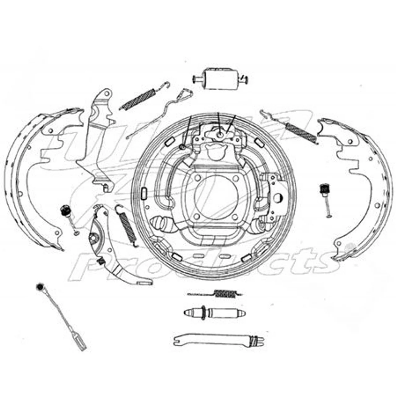 [102049401] BACKING PLATE ASM