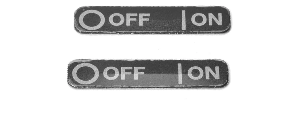 [101825101] DECAL, IGNITION - STD