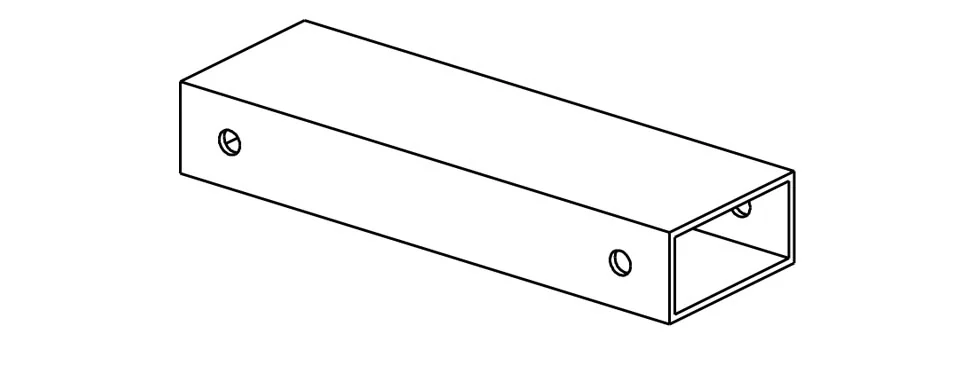[105145501] TUBE, BTM SUPPORT, RP