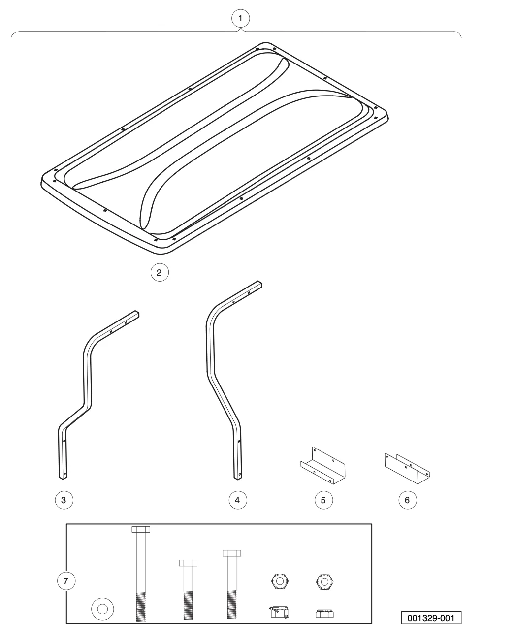 [47570464003] KIT, CANOPY, PHANTOM, BEIGE