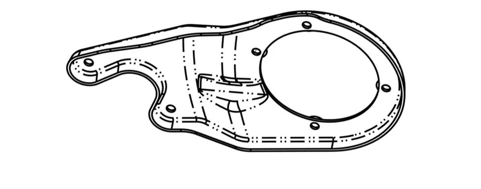 [103979401] PLATE, MTG, CVT, CENTER