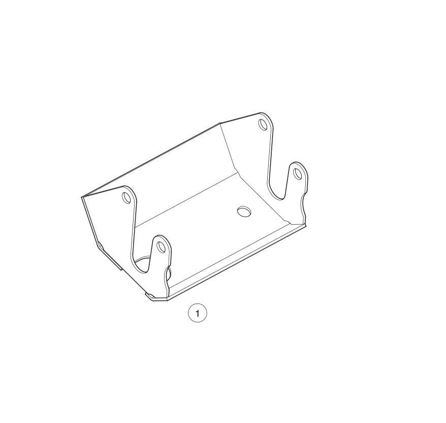 [103989901] WELDMENT, DIFF GUARD, ED65